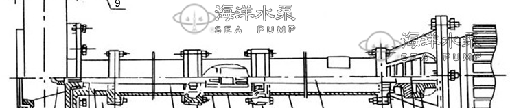 NL立式泥漿排污泵結構圖